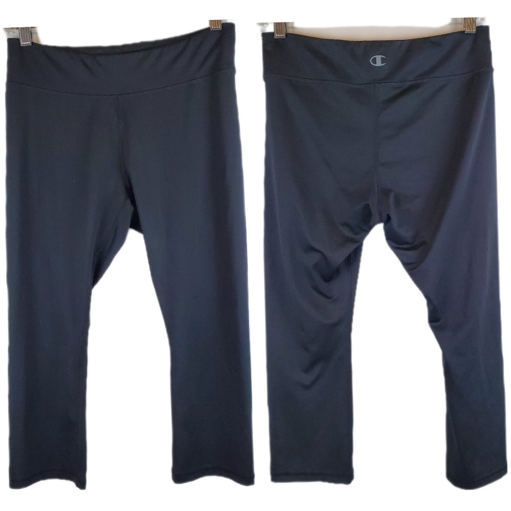 Champion Black Activewear Leggings Pants Size M Womens Athletic Sports